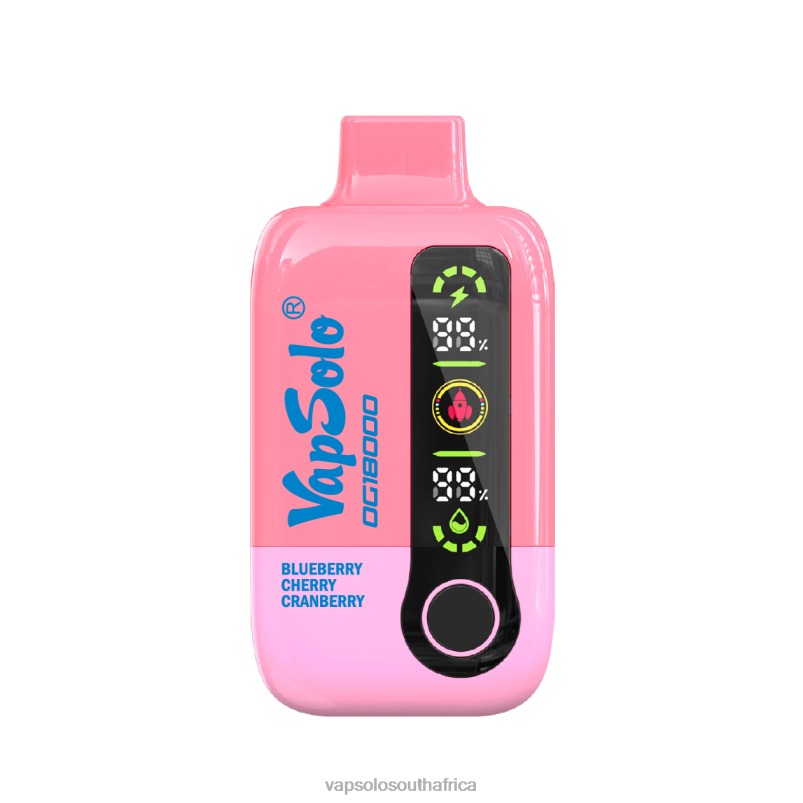 VapSolo Vape - VapSolo DG18000 Blueberry Cherry Cranberry 4T2BX49