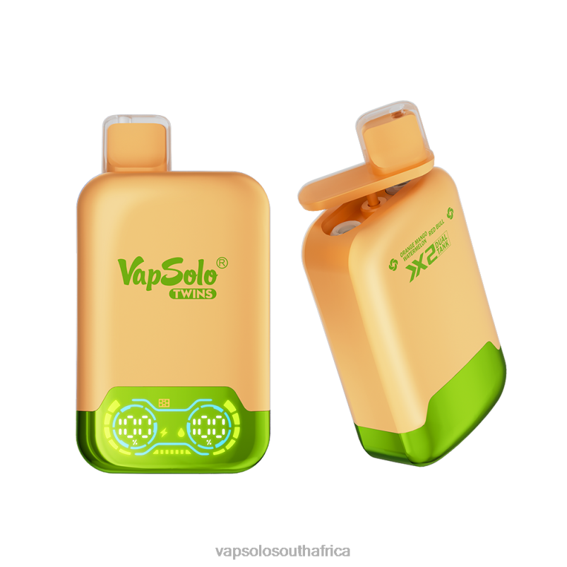 VapSolo Buy - VapSolo TWINS Orange Mango Watermelon & Red Bull 4T2BX30