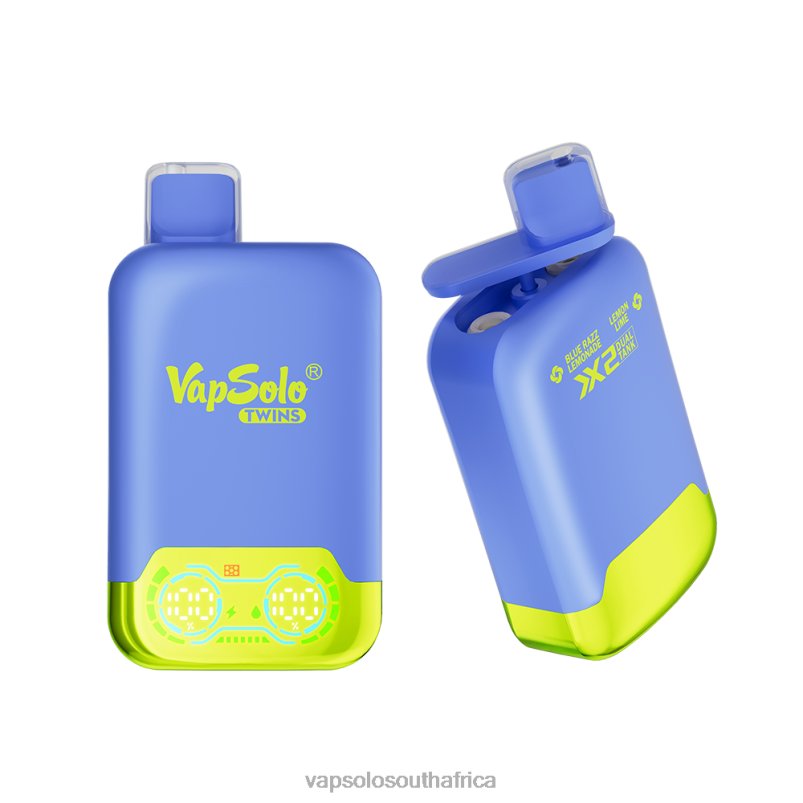 VapSolo Flavours - VapSolo TWINS Blue Razz Lemonade & Lemon Lime 4T2BX26