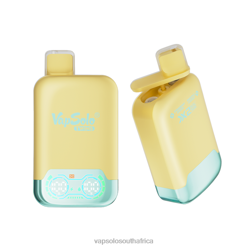 VapSolo Vape - VapSolo TWINS Pineapple Coconut & Strawberry Banana 4T2BX31