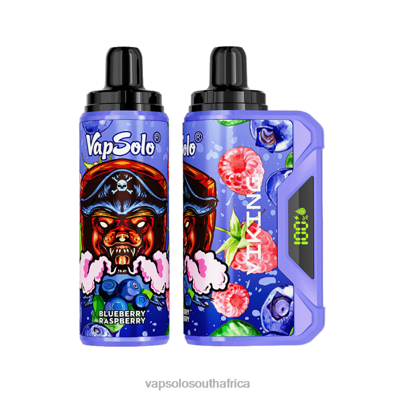 VapSolo Cape Town - VapSolo VIKING Blueberry Raspberry 4T2BX38