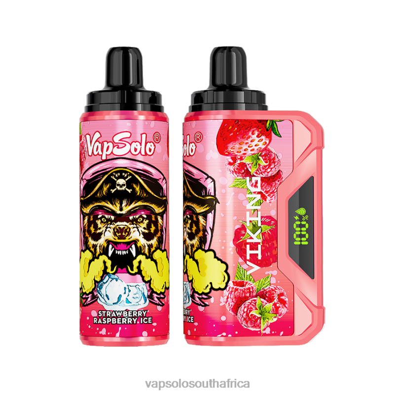 VapSolo Puff - VapSolo VIKING Strawberry Raspberry Ice 4T2BX45