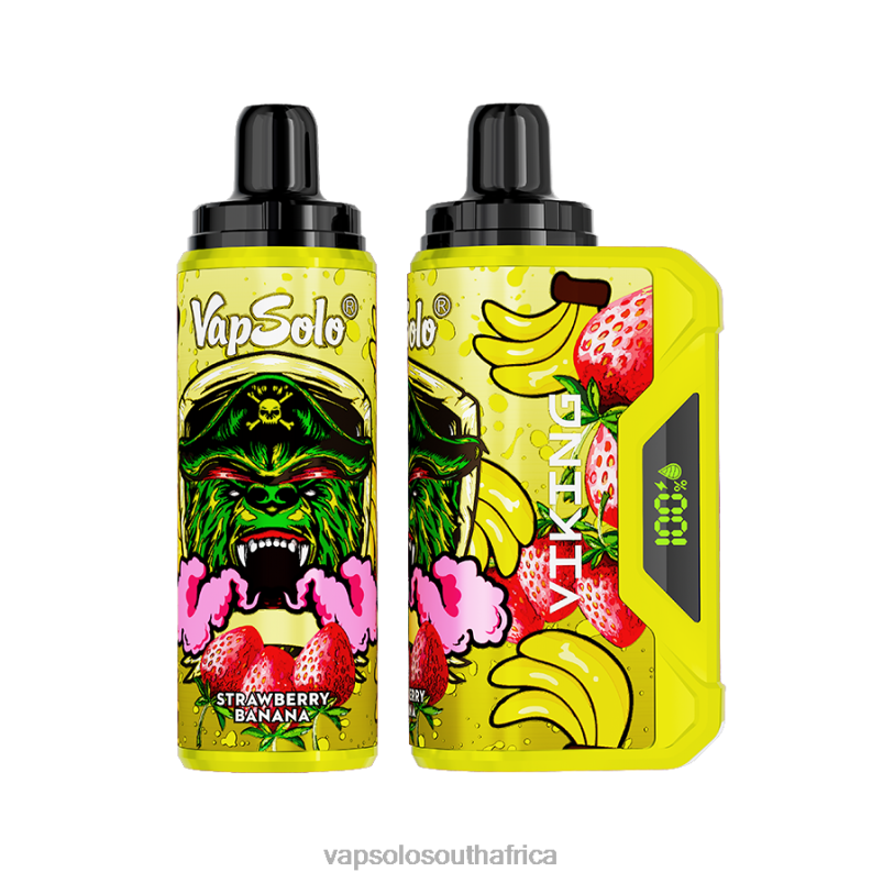 VapSolo Review - VapSolo VIKING Strawberry Banana 4T2BX43