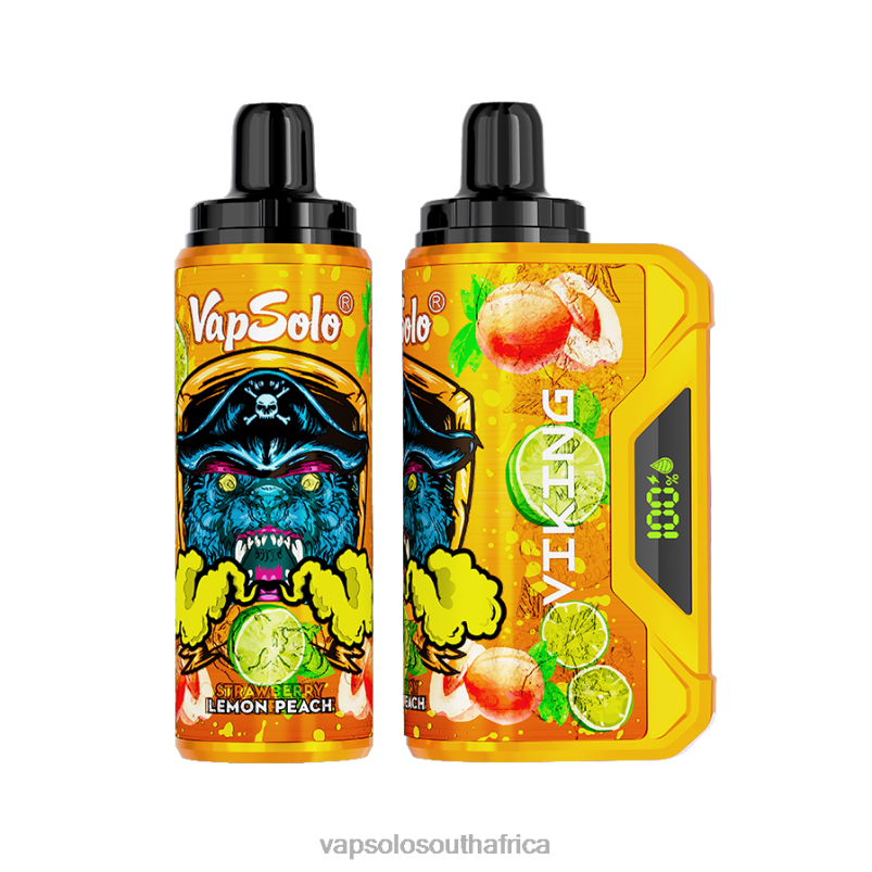 VapSolo Wholesale - VapSolo VIKING Lemon Peach 4T2BX41